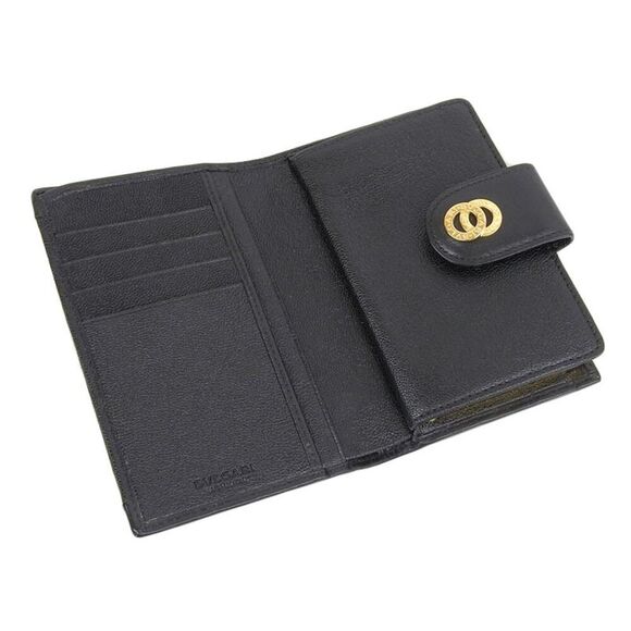 Bulgari Black Leather Wallet  (Pre-Owned) - Picture 5 of 8